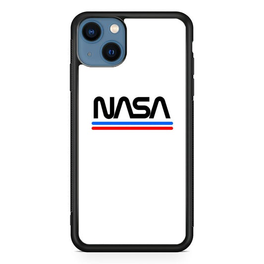 Nasa White Stripe iPhone 13 Case