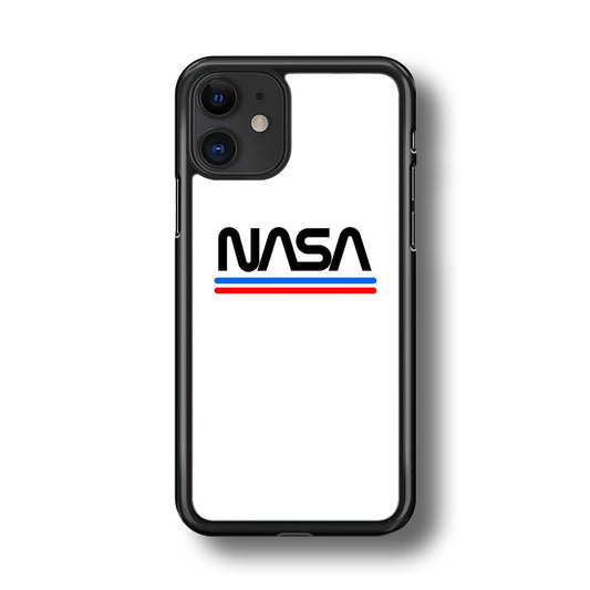 Nasa White Stripe iPhone 11 Case