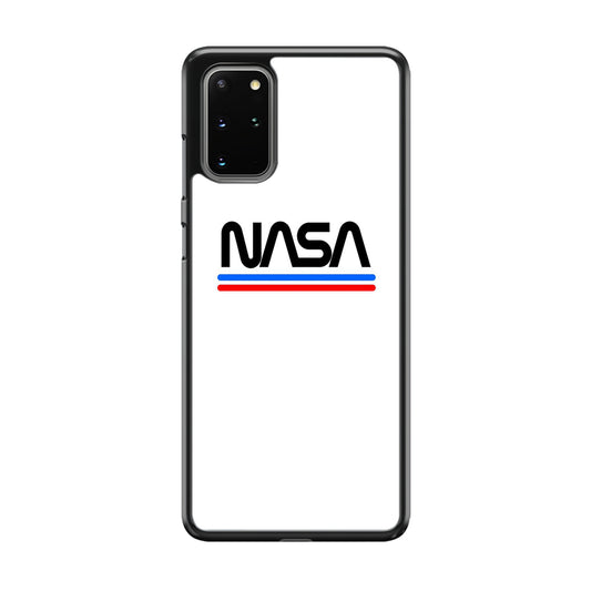 Nasa White Stripe Samsung Galaxy S20 Plus Case