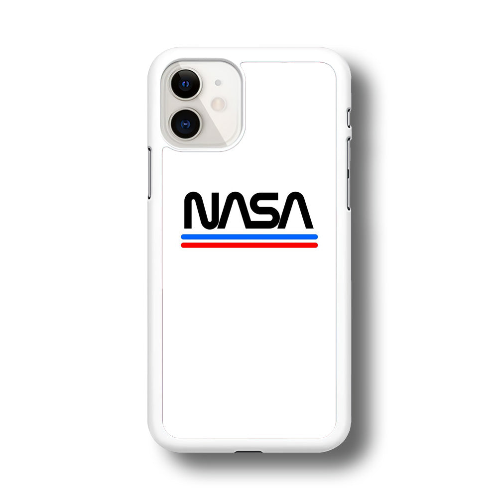 Nasa White Stripe iPhone 11 Case