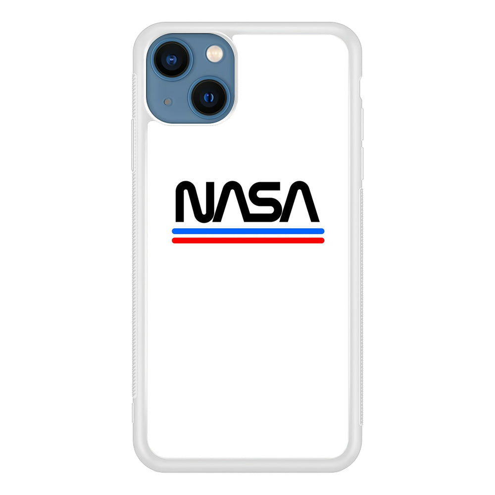 Nasa White Stripe iPhone 13 Case