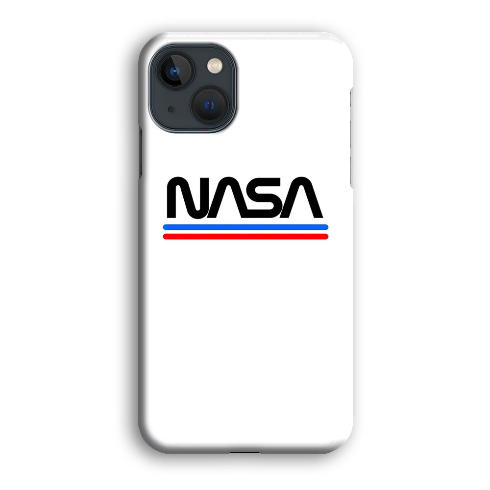 Nasa White Stripe iPhone 13 Case