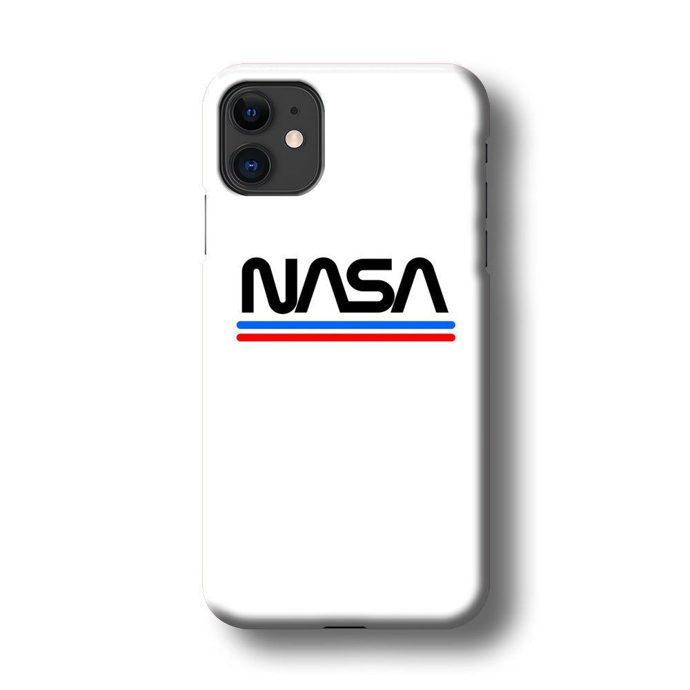 Nasa White Stripe iPhone 11 Case