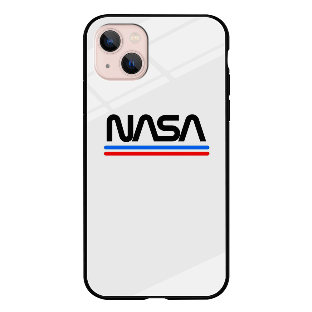 Nasa White Stripe iPhone 13 Case