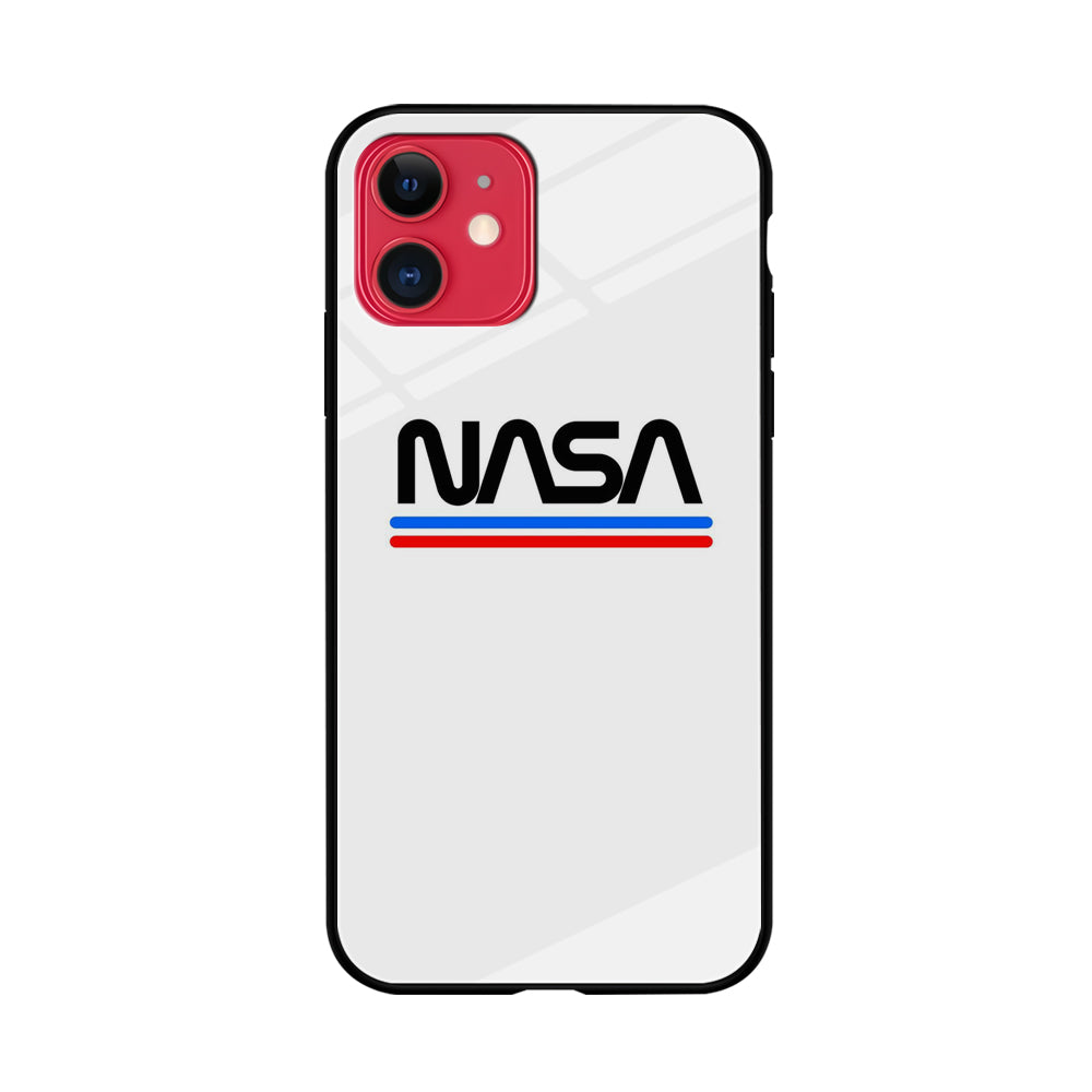 Nasa White Stripe iPhone 11 Case