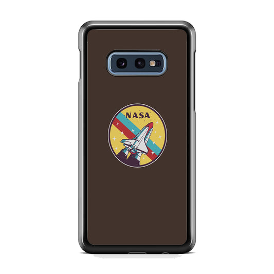 Nasa Dark Aircraft Icon Samsung Galaxy S10E Case