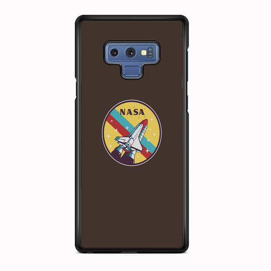 Nasa Dark Aircraft Icon Samsung Galaxy Note 9 Case