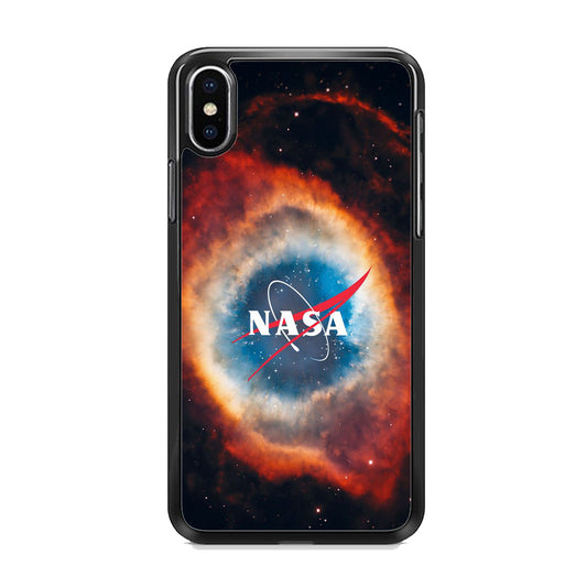 Nasa Nebula Logo iPhone X Case