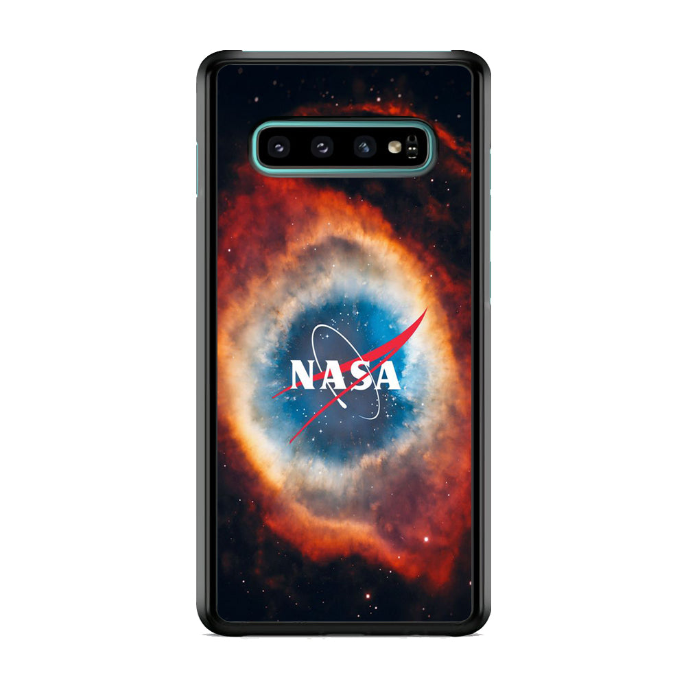 Nasa Nebula Logo Samsung Galaxy S10 Case