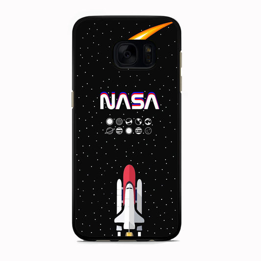 Nasa Space Aircraft Samsung Galaxy S7 Edge Case