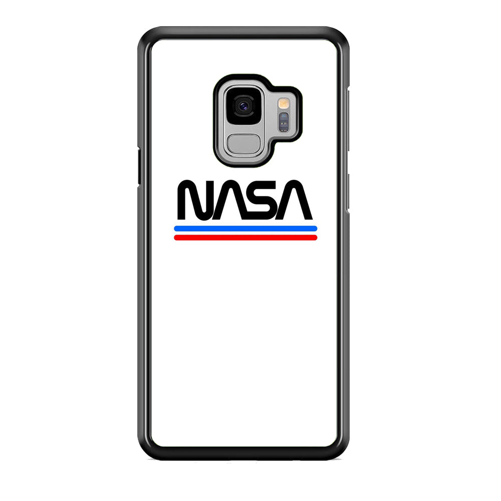 Nasa White Stripe Samsung Galaxy S9 Case