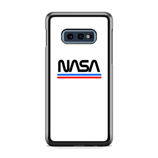 Nasa White Stripe Samsung Galaxy S10E Case