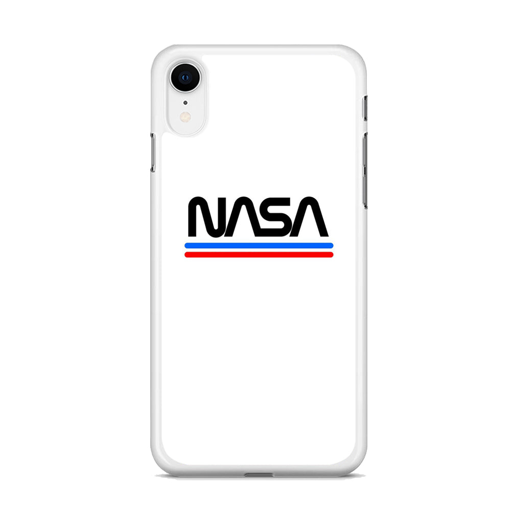 Nasa White Stripe iPhone XR Case