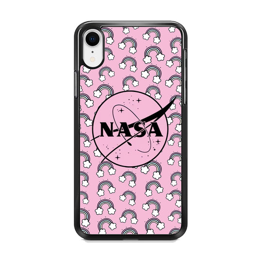 Nasa and Rainbow Features iPhone XR Case