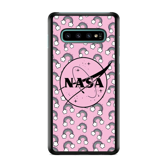 Nasa and Rainbow Features Samsung Galaxy S10 Case