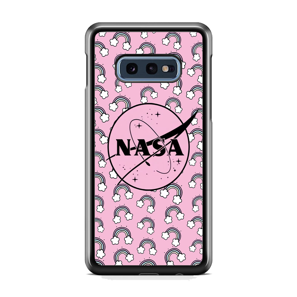 Nasa and Rainbow Features Samsung Galaxy S10E Case