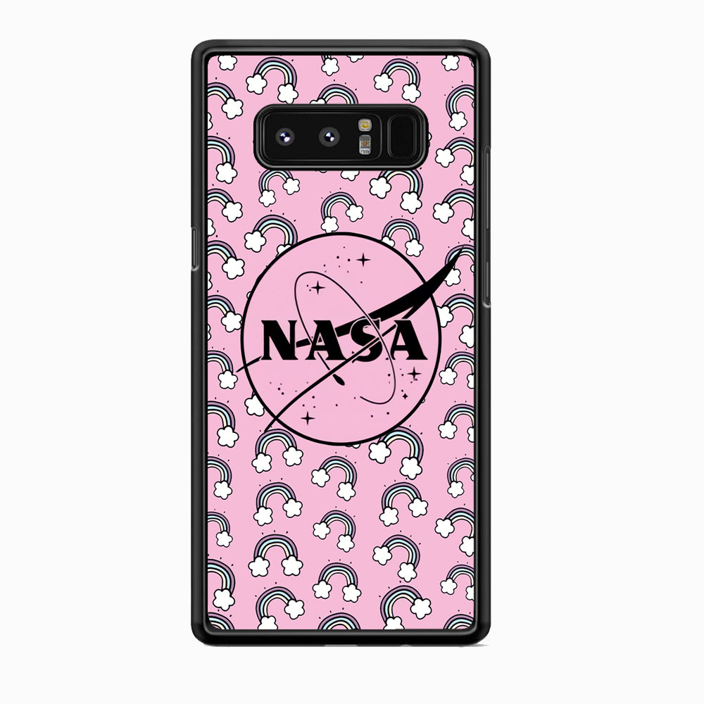 Nasa and Rainbow Features Samsung Galaxy Note 8 Case
