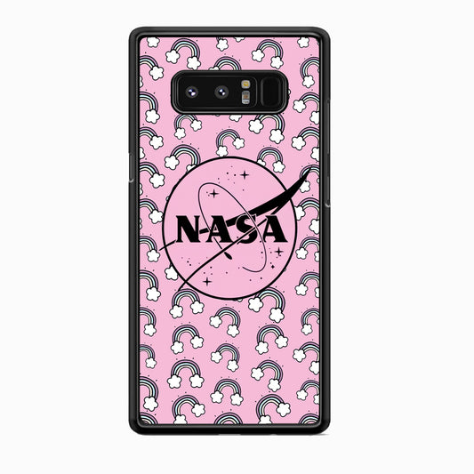Nasa and Rainbow Features Samsung Galaxy Note 8 Case