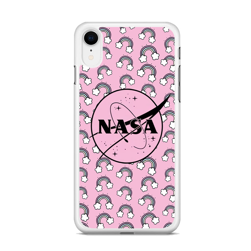 Nasa and Rainbow Features iPhone XR Case