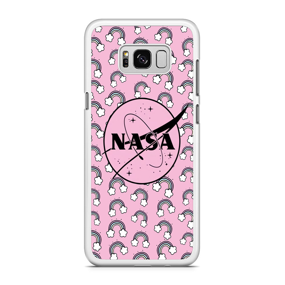 Nasa and Rainbow Features Samsung Galaxy S8 Case