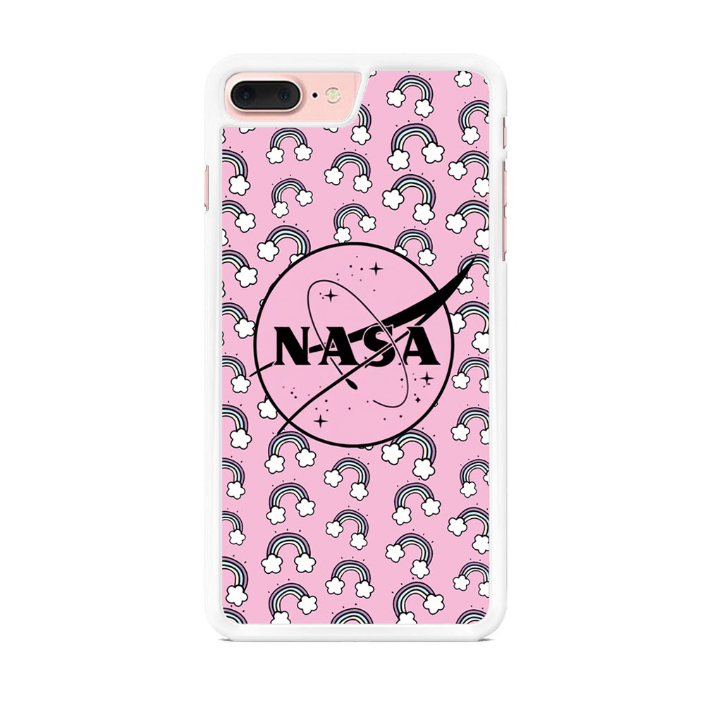Nasa and Rainbow Features iPhone 7 Plus Case