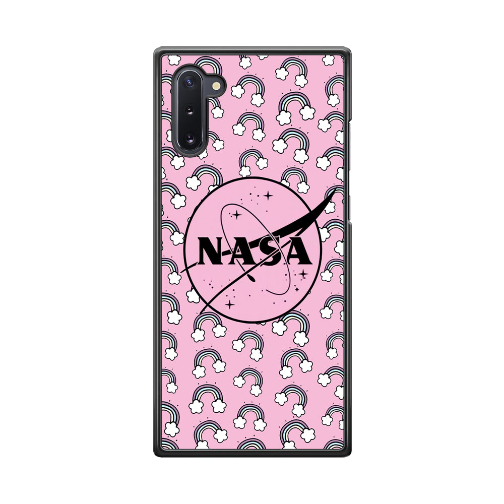 Nasa and Rainbow Features Samsung Galaxy Note 10 Case