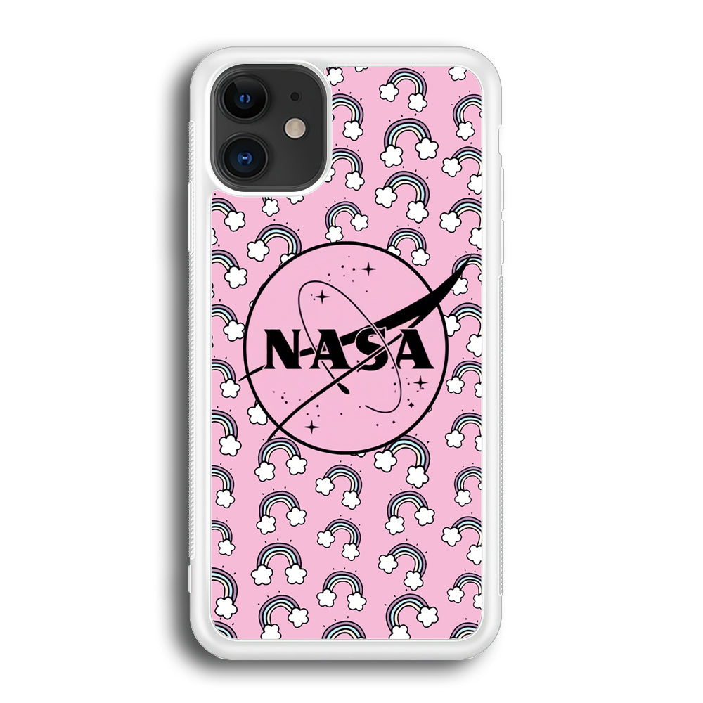 Nasa and Rainbow Features iPhone 12 Case