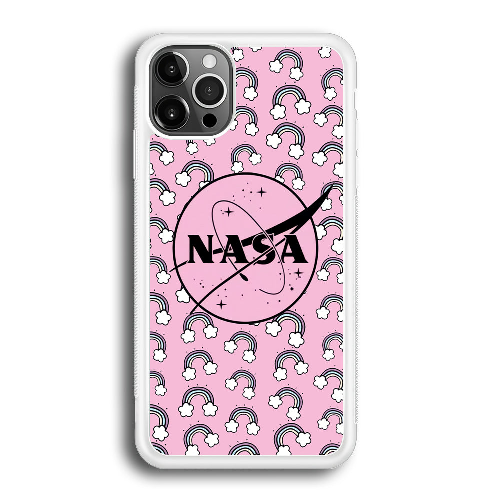 Nasa and Rainbow Features iPhone 12 Pro Max Case