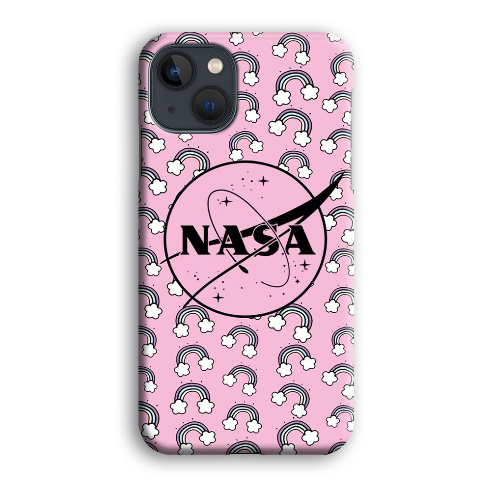 Nasa and Rainbow Features iPhone 13 Case