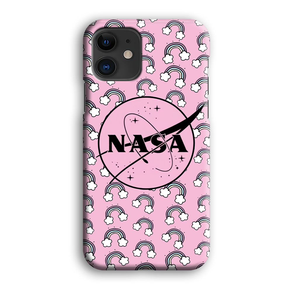 Nasa and Rainbow Features iPhone 12 Case