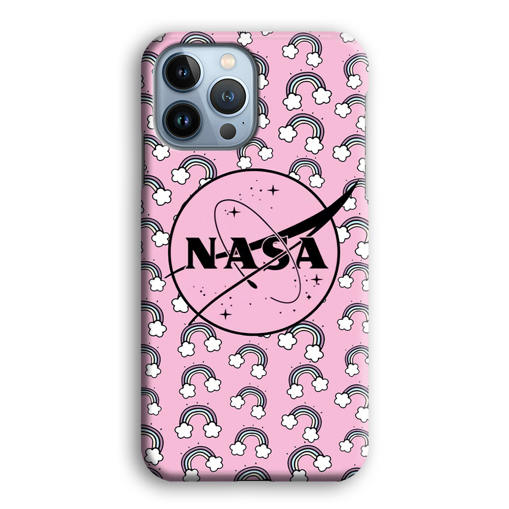 Nasa and Rainbow Features iPhone 13 Pro Max Case