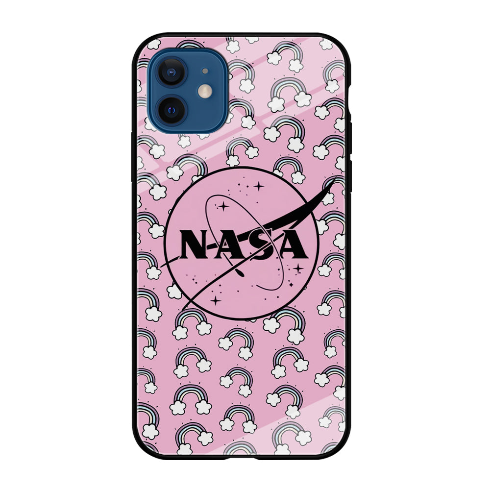 Nasa and Rainbow Features iPhone 12 Case