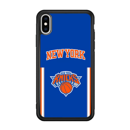 New York Knicks Bold of Blue iPhone XS MAX Case