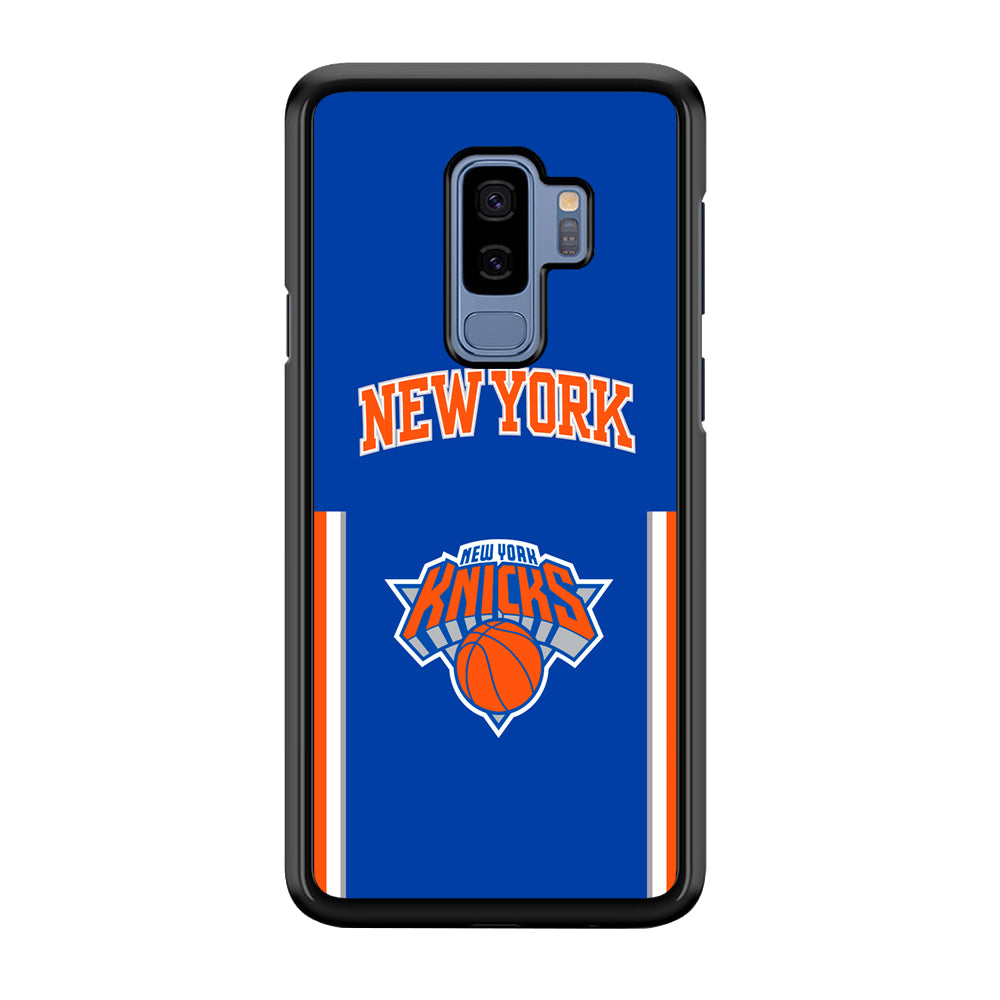 New York Knicks Bold of Blue Samsung Galaxy S9 Plus Case
