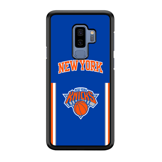 New York Knicks Bold of Blue Samsung Galaxy S9 Plus Case
