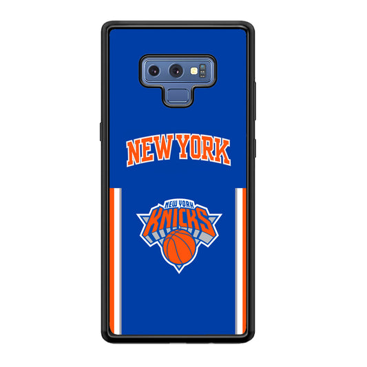 New York Knicks Bold of Blue Samsung Galaxy Note 9 Case