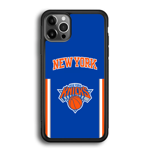 New York Knicks Bold of Blue iPhone 12 Pro Case