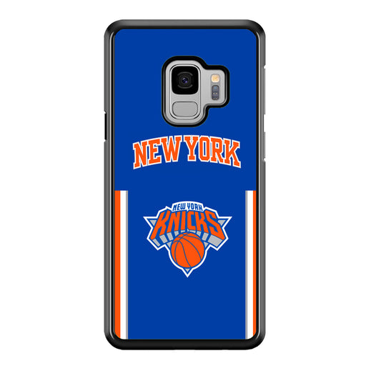 New York Knicks Bold of Blue Samsung Galaxy S9 Case