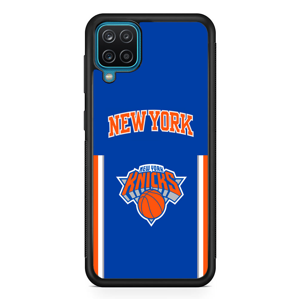 New York Knicks Bold of Blue Samsung Galaxy A12 Case