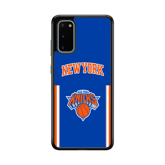 New York Knicks Bold of Blue Samsung Galaxy S20 Case