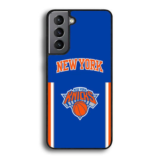 New York Knicks Bold of Blue Samsung Galaxy S21 Plus Case - Carneyforia
