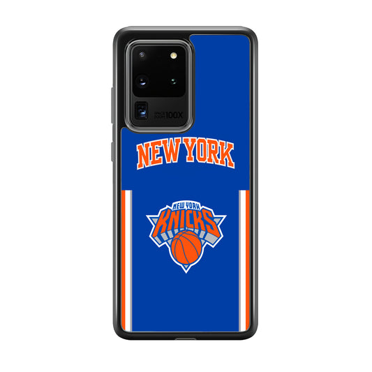New York Knicks Bold of Blue Samsung Galaxy S20 Ultra Case