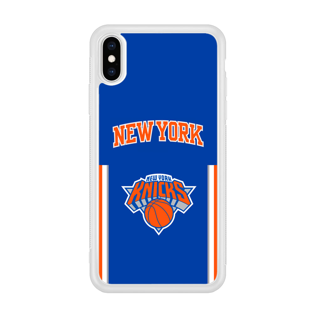 New York Knicks Bold of Blue iPhone X Case