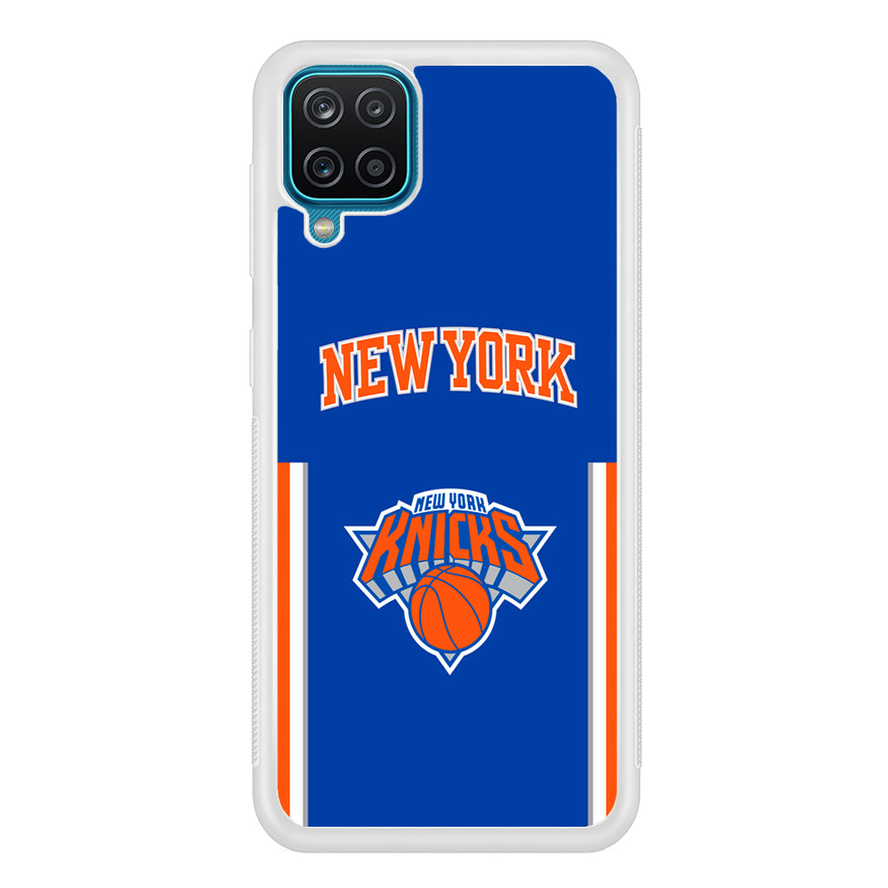 New York Knicks Bold of Blue Samsung Galaxy A12 Case
