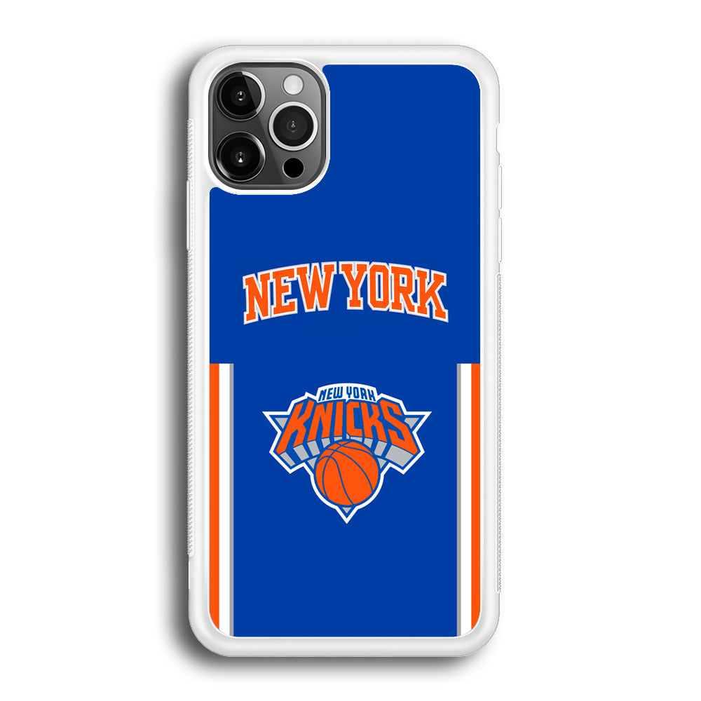 New York Knicks Bold of Blue iPhone 12 Pro Case