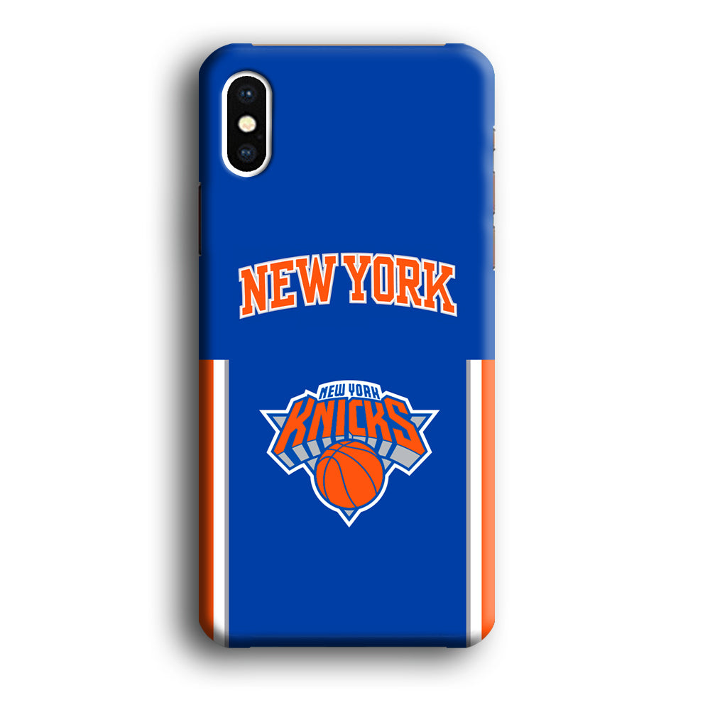 New York Knicks Bold of Blue iPhone X Case