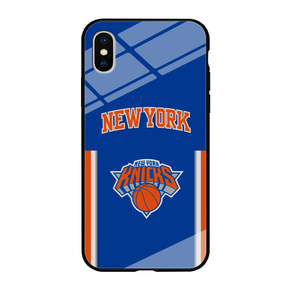 New York Knicks Bold of Blue iPhone X Case