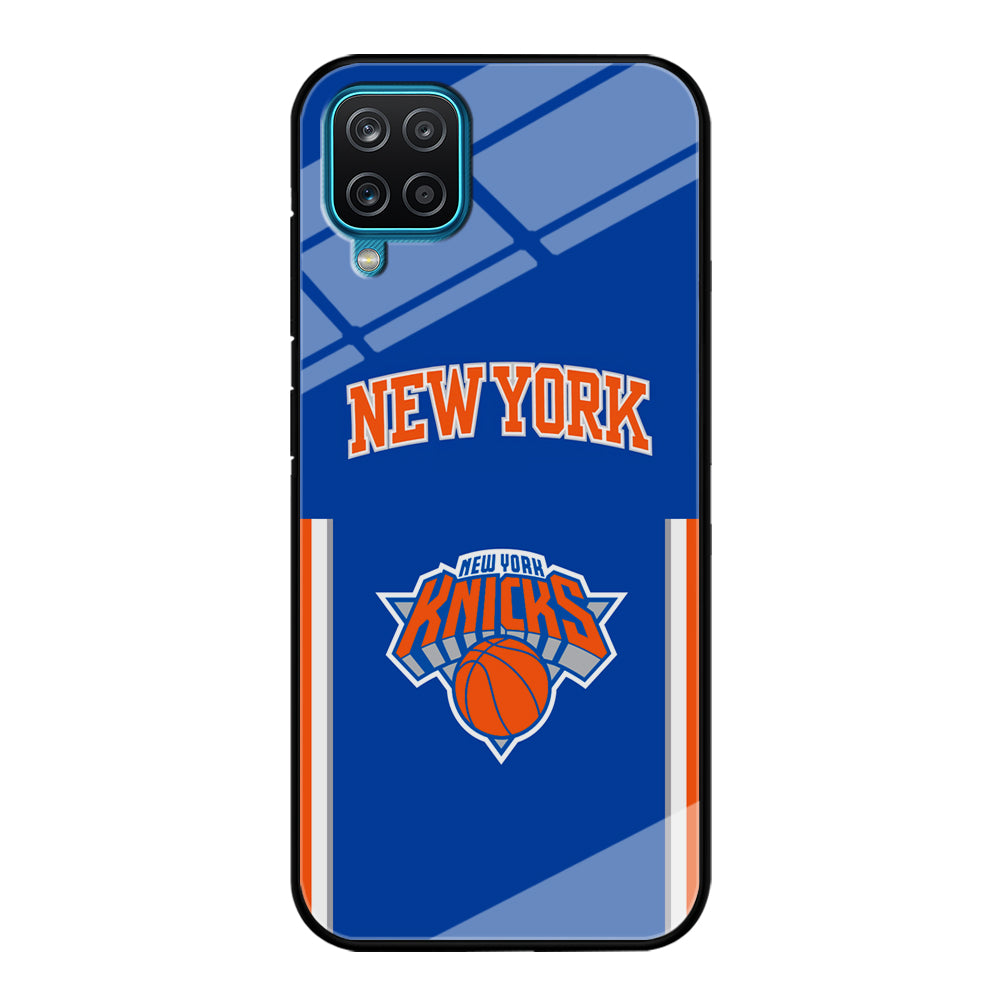 New York Knicks Bold of Blue Samsung Galaxy A12 Case