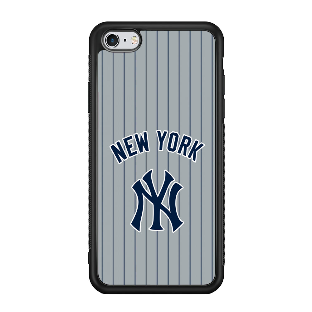 New York Yankees Curves Line Jersey iPhone 6 Plus | 6s Plus Case