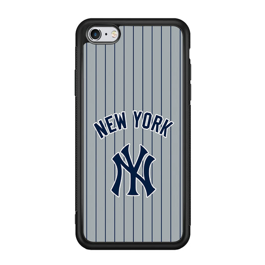 New York Yankees Curves Line Jersey iPhone 6 Plus | 6s Plus Case